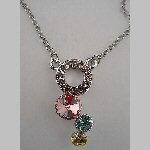 3 ring necklace