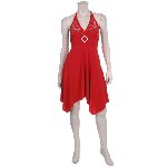 ruffle tube salsa dress