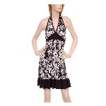 Glittering Halter Dress