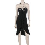 Glittering Halter Dress