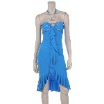 Glittering Halter Dress