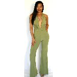 Olive 1pc pants outfit