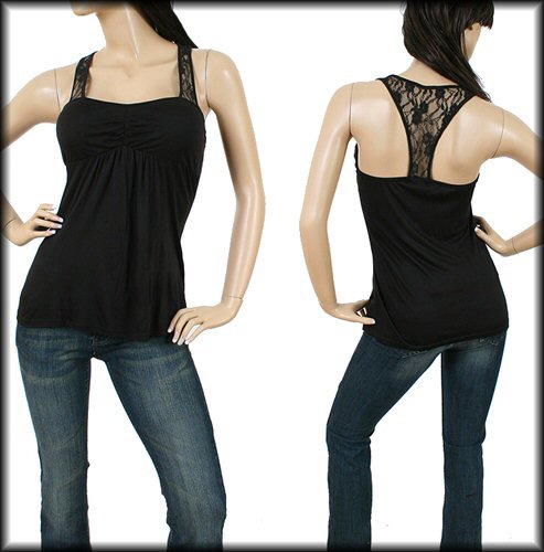 blue lace halter