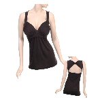 sparkle center dangle halter