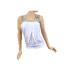 sparkle center dangle halter