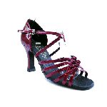 red dancing shoes