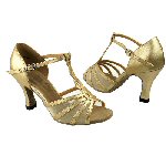 gold leather