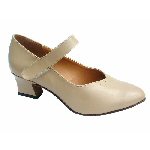 cuban heel salsa shoe