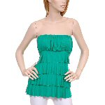 sparkle center dangle halter