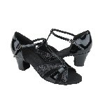 cuban heel salsa shoe