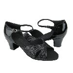 cuban heel salsa shoe